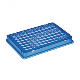 Eppendorf twin.tec® PCR plate 96w, microbiology, blauw