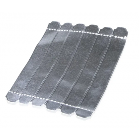 Afdekfilm aluminium voor 6 PCR strips, zelfklevend