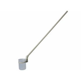 Staalname emmer chemie - PP - met steel - 600ml