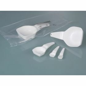 Lepel 5ml PS wit, niet steriel