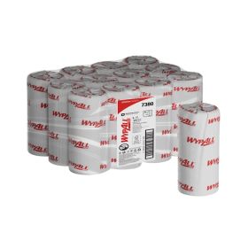 WYPALL* L10 extra Compact Roll - papieren handdoekjes op rol - 1-laags - 25x34cm - wit