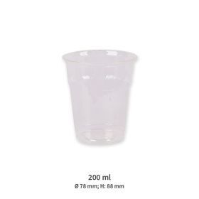 Drinkbeker - PLA - 0,2l  D7,8mm H8,8cm