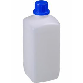 Staalpot smalle hals 1000ml HDPE, met verzegelbare dop