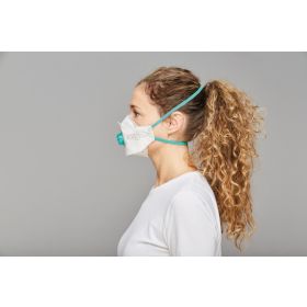 BLS Zer0 33 FFP3 Flat vouwmasker met ventiel/1