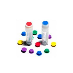 Beschrijfbare kleurschijfjes voor de dop van CryoGen-cryobuizen