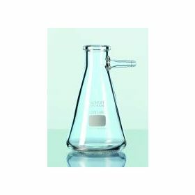 Duran® Erlenmeyer filterfles met glazen slangaansluiting