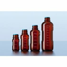 Duran Youtility labofles amber GL45 + uitgietring