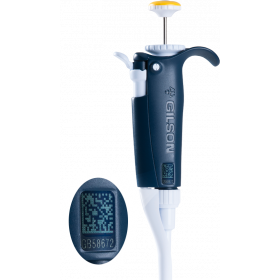 Gilson Pipetman L single-channel met metalen of plastic tip ejector