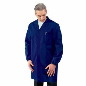 Labojas mannen 65% PE - 35% katoen zuurbestendig blauw