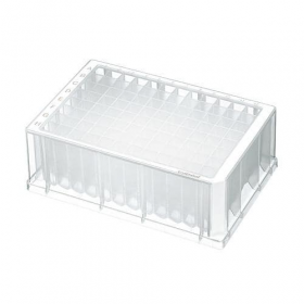 Deepwell plaat, 96 wells, 2000 µl, steriel - 20st
