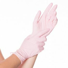 Handschoenen Safe Light Nitril roze ongepoederd