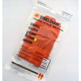 SHIELDskin™ ORANGE NITRILE™ 300 Steriel, ongepoederd