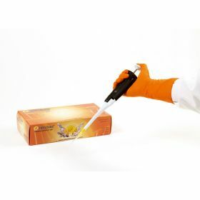 SHIELDskin™ ORANGE NITRILE™ 300, ongepoederd