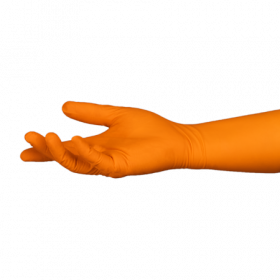 Handschoenen SHIELDskin Xtreme orange nitrile 300 DI