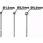 Entoog inox 18/8 D2,5mm