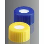 schroefstop blauw + septum 9-425 silicone/PTFE