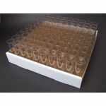 Tray voor tubes Ø 25mm met vakverdelingen