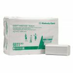 Handdoeken Scott Natura, interfold 2-laags, wit, 23x25cm