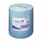 Wypall L10 Extra+  poetsdoeken, blauw, rol (1000d.) 1-laags