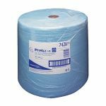 WypAll® L40 Power Clean™ poetsdoeken op grote rol blauw