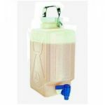 Nalgene™ Carboy (vierkante bidon) HDPE 20L met kraan