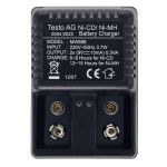 Testo Lader voor 9V-accu