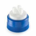 Duran HPLC 3-poortsdop GL45 + PTFE plugs en o-ring fles