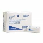Handdoeken Scott Plus interfold, wit, 1-laags, 23 x 24.7cm