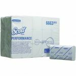 Handdoeken Scott Performance, interfold, wit, 1-laags, 31x21,5cm