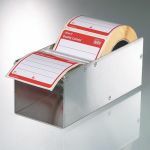 Roller-dispenser voor Close-it etiketten