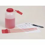 SampleSafe zegelloodjes in PP, strips van 290mm, met oplopende nummering