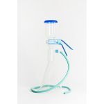 Glazen filtratie-eenheid 300 ml met slijpstuk
