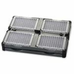 OHAUS Stapelbare Microplate houder met 4 plaatsen