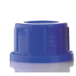 Tamper-evident cap voor vierkante flessen, blauw