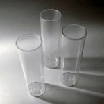 buis Drosophila platte bodem PS 28.5x95mm, bulk