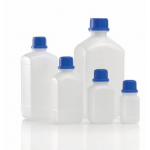 Staalpot smalle hals HDPE 100ml - zonder dop