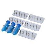 OHAUS Genie clipplaten voor 3 buizen van 28 – 30 mm, set van 6 SI-1122