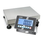 KERN IXC 60K-3 plateauweegschaal - 60 kg - 2 g