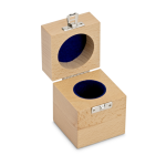 Kern 317-090-100 houten kist gewichtenset