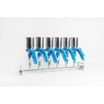 Vacuümfiltratiesysteem van roestvast staal 316, 1 positie, 300 ml