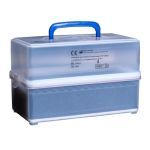 Secundaire transportcontainer UN3373 voor 78 buizen, met handvat